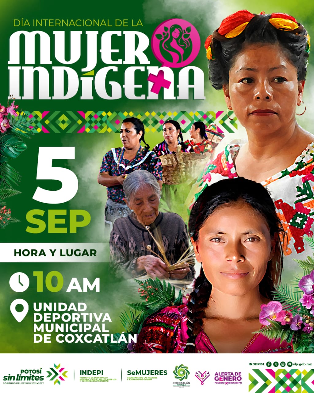 Conmemorarán en Coxcatlán el Día Internacional de la Mujer Indígena