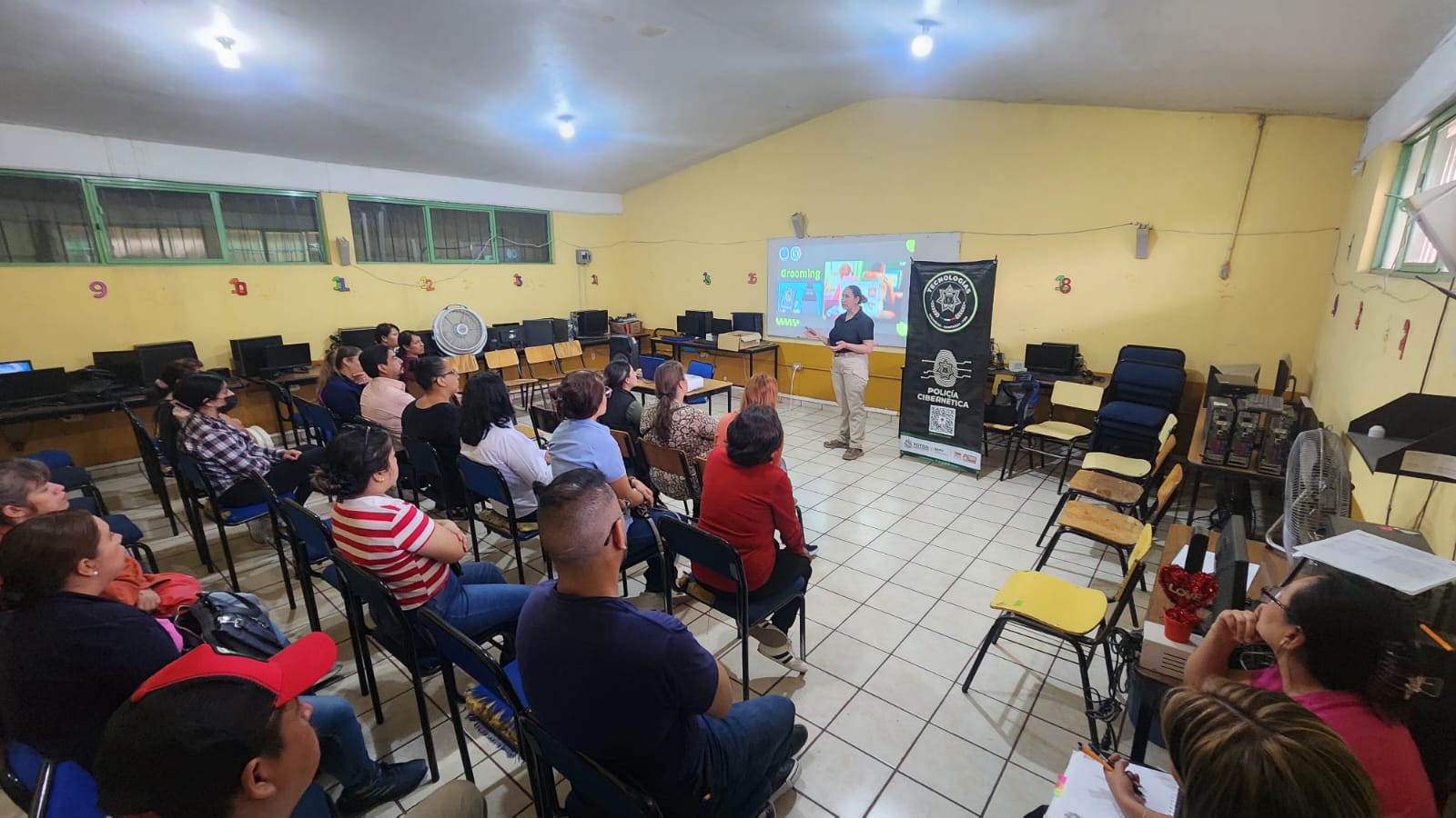 SSPC estatal fortalece prevención digital en escuelas con conferencias