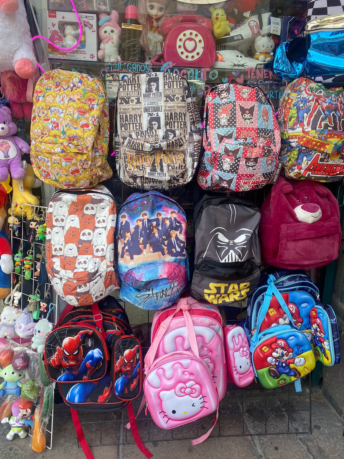 A partir de que precio puedes encontrar mochilas en el Centro Historico