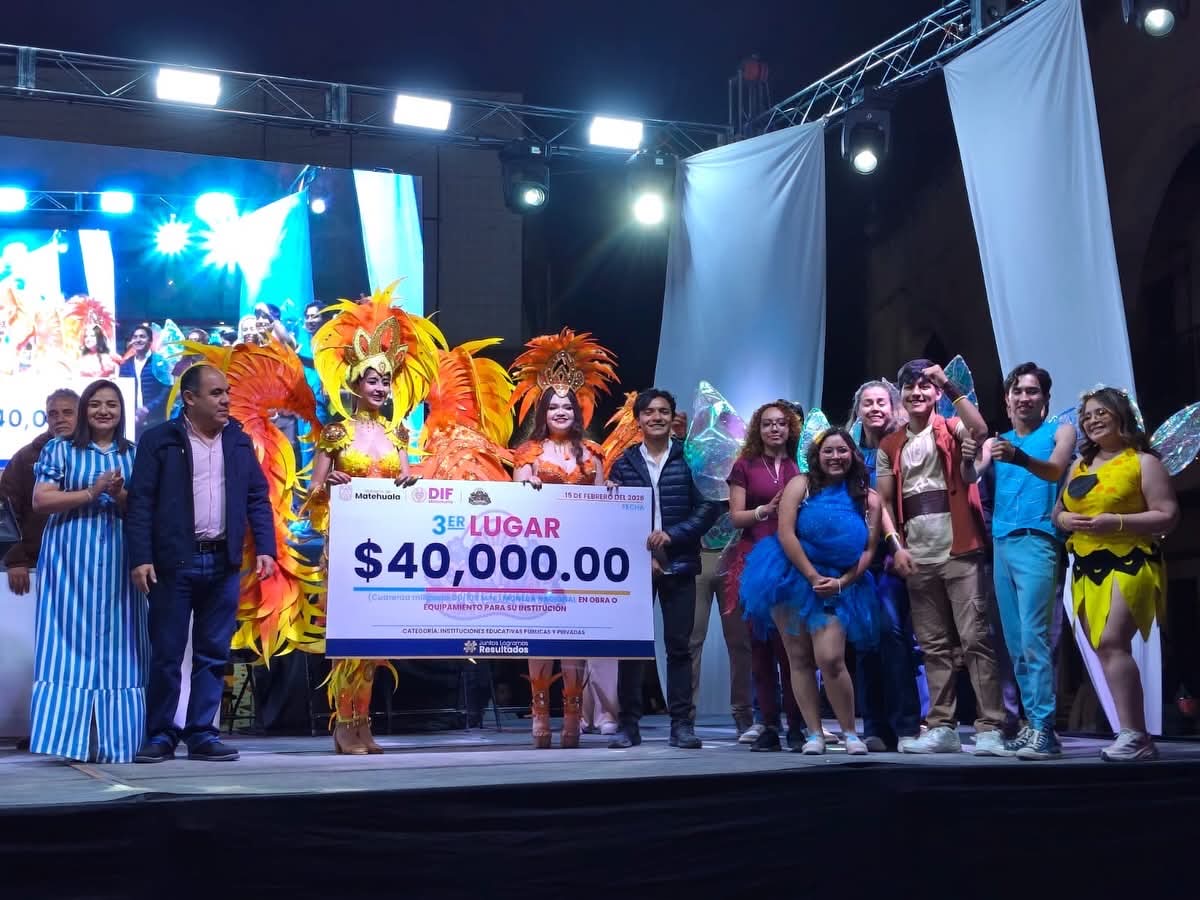 Estudiantes de la UASLP obtienen tercer lugar en Carnaval de Matehuala 2026
