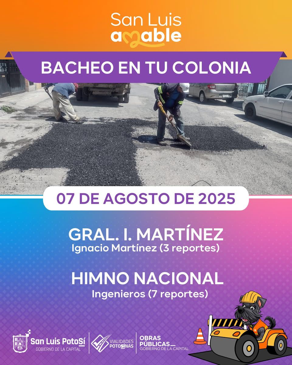 Gobierno capitalino intensifica acciones de bacheo y rehabilitación urbana