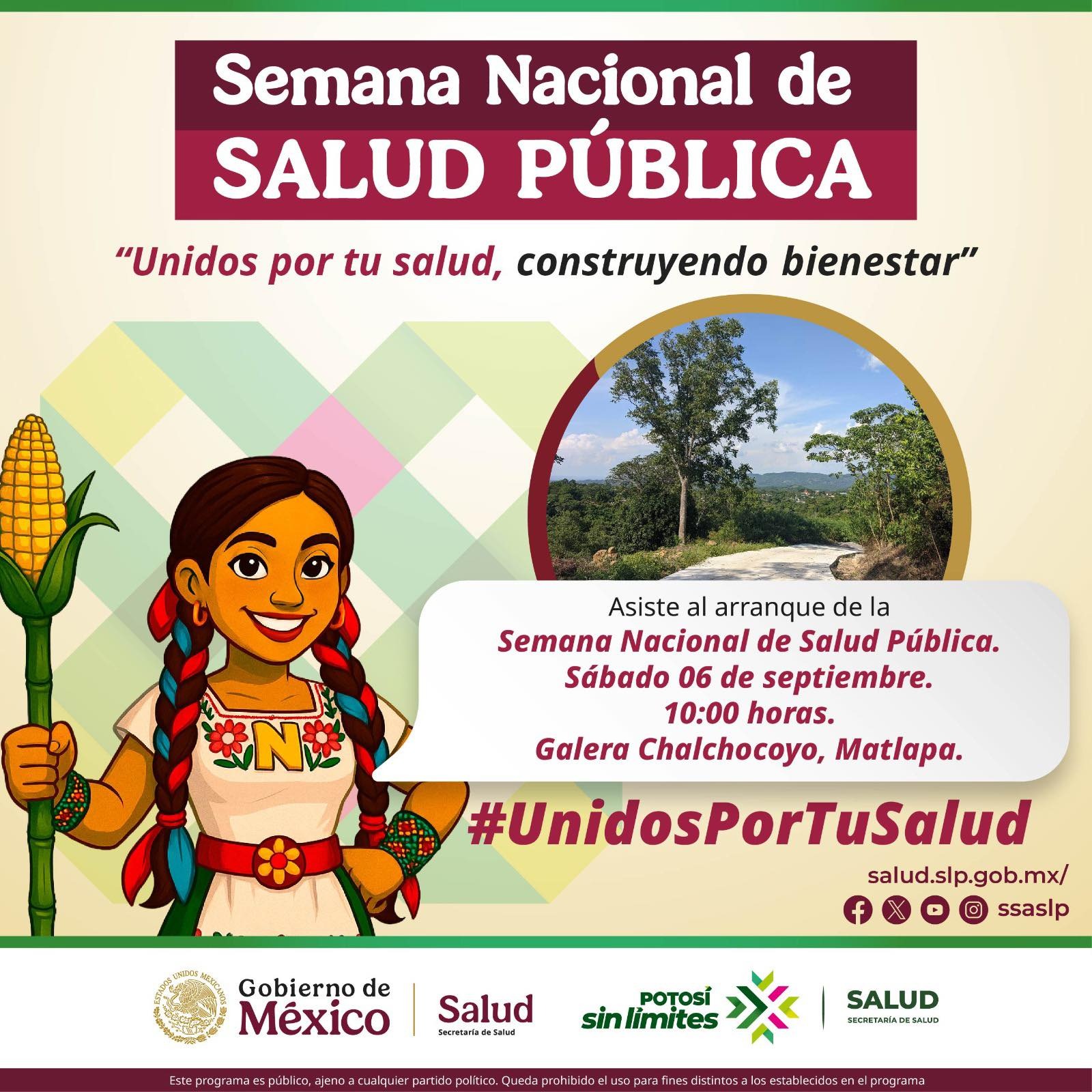 Semana Nacional de Salud Pblica 2025 arrancar en Matlapa, San Luis Potos